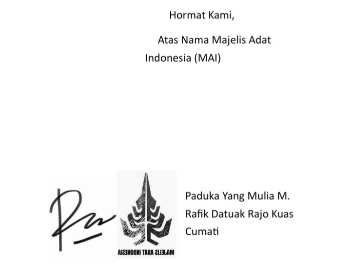 Majelis Adat Indonesia Tekankan Demokrasi Indonesia Harus Berakar Adat Usulkan Perwakilan di Legislatif, Eksekutif, dan DPA