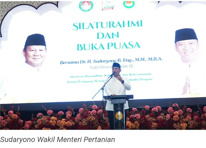Buka Puasa Bersama 800 Pengurus, Sudaryono Ajak Lawan Isu Fitnah terhadap Presiden Prabowo