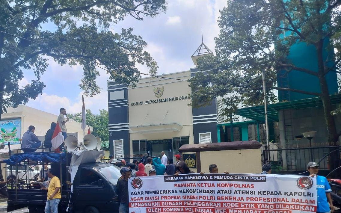 Skandal Etik PJU Polda Jambi Didemo, Kompolnas Diminta Bertindak