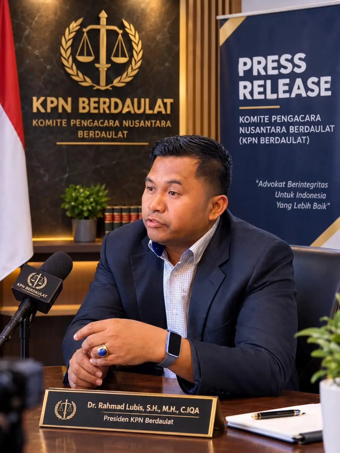 KPN Berdaulat: Supremasi Hukum Harus di Atas Kepentingan Politik