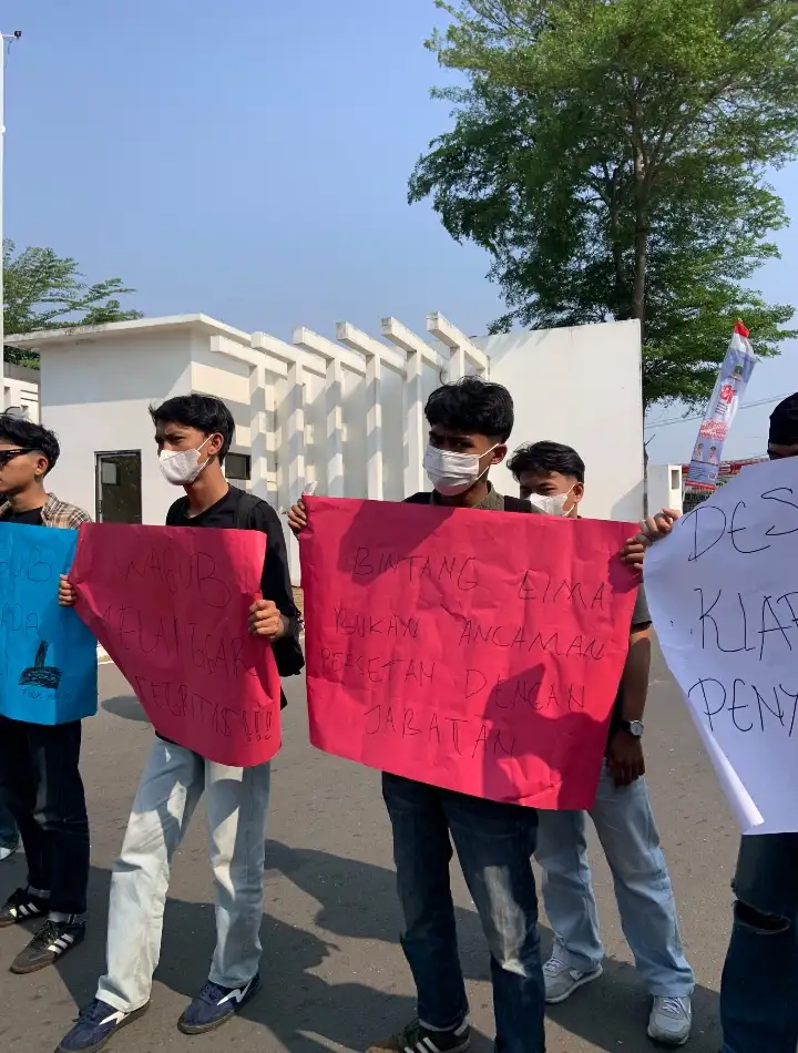 Gegara isu Wanita Simpanan, Mahasiswa Desak Usut Dugaan Pelanggaran Integritas Wagub