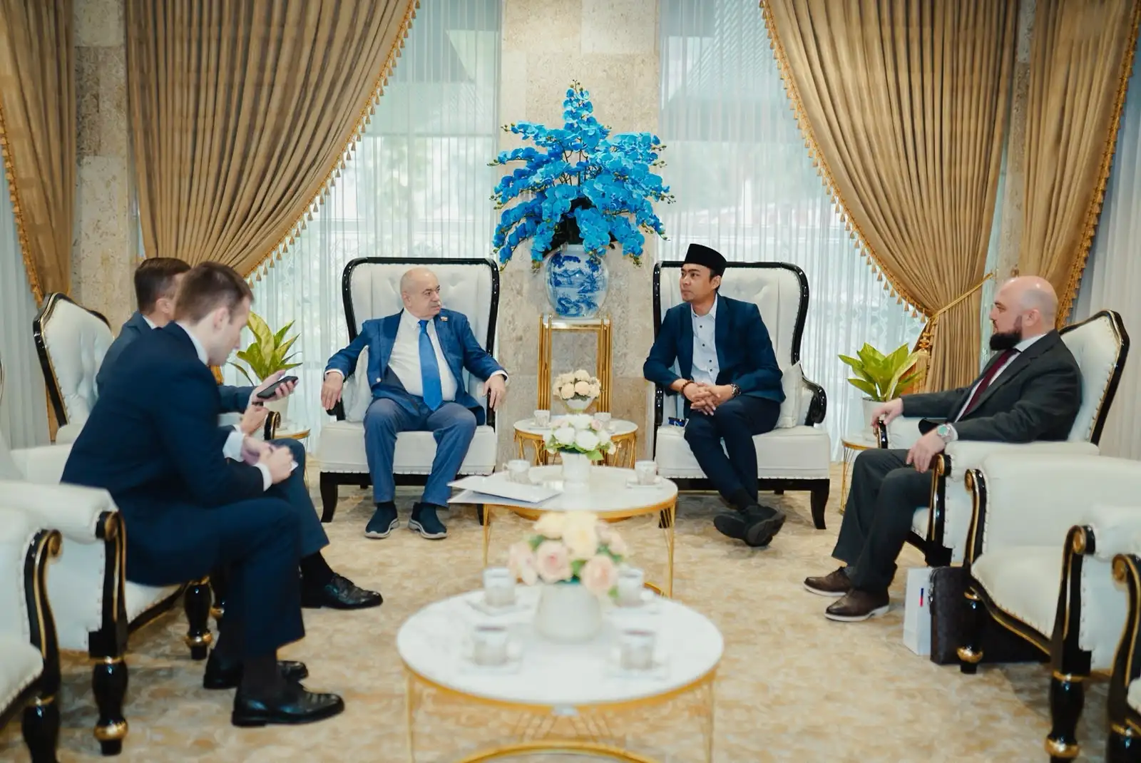 Gumilar Terima Kunjungan Wakil Ketua Dewan Federasi Rusia, Bahas Penguatan Kerja Sama Pendidikan dan Keagamaan