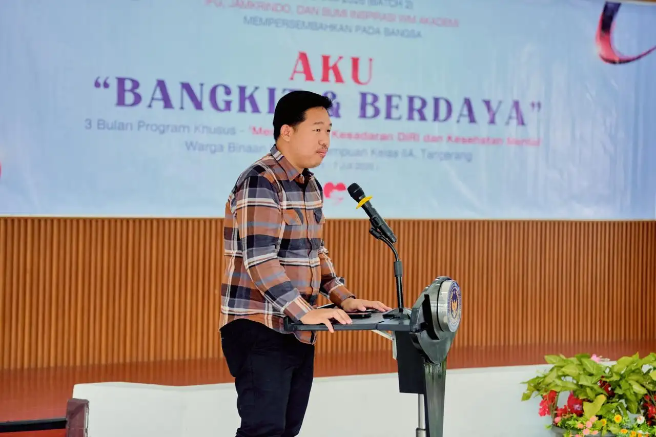 Program TJSL IFG dan Jamkrindo Bersama WM Akademi Berhasil Bangun Kesadaran Diri dan Kesehatan Mental Warga Binaan Lapas Perempuan Tangerang