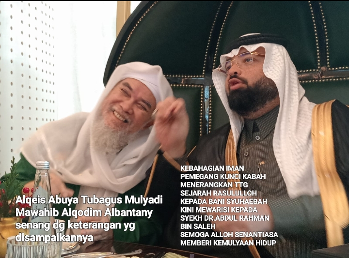 Abah Alam Bersyukur atas Undangan Mulia Pemegang Kunci Ka’bah, Pesan Iman Menggema di Forum Majelis Adat Indonesia