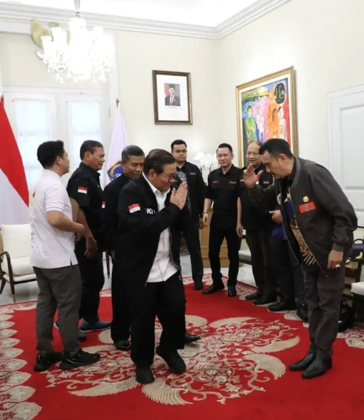 Bertemu Pramono Anung, Ferdinand Weimar: FBO Siap Perkuat Sport, Bela Negara dan Tourism Jakarta