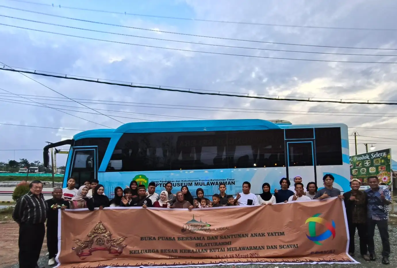 MAHARAJA MUDA KUTAI MULAWARMAN PIMPIN TEAM PROGRAM SCAVAI SAMBIL BUKA BERSAMA DI IBUKOTA NUSANTRA