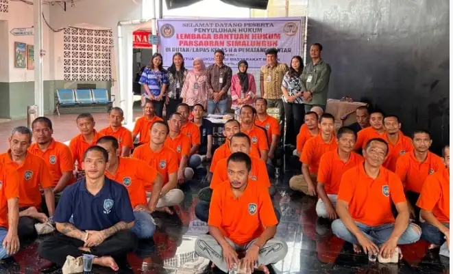 LBH Parsaoran Simalungun Perkuat Akses Keadilan melalui Penyuluhan Hukum di Lapas Pematangsiantar