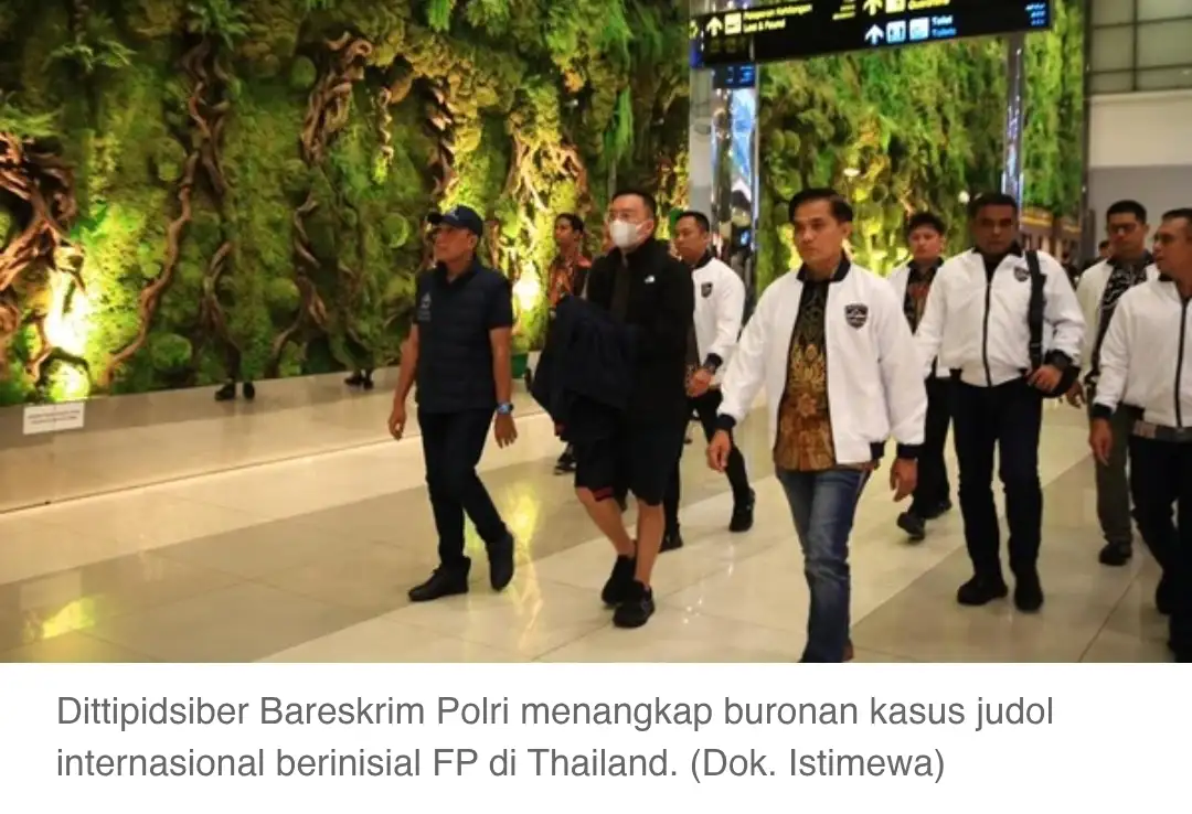 Breaking News : BRAVO BARESKRIM! Bos Judol Empire88 Cs Tertangkap di Thailand