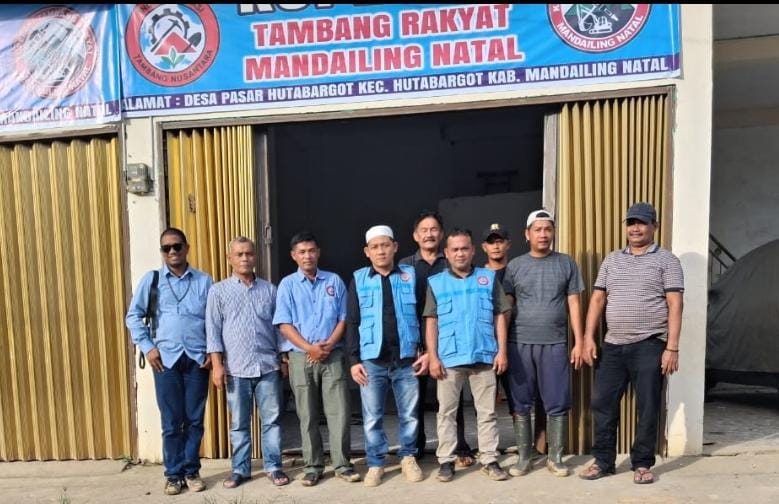 Koperasi Tambang Rakyat Madina Perluas Sosialisasi PP 39 Tahun 2025, Turun Langsung Temui Penambang